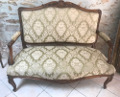 old french louis xv canepe / sofa